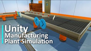 Manufacturing Discrete Event Simulation using UNITY  Part 01 [upl. by Loydie205]