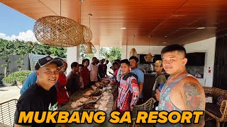 MUKBANG SA RESORT… [upl. by Ymirej]