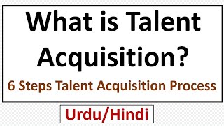 What is Talent Acquisition Talent Acquisition Process [upl. by Niamjneb30]