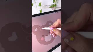 ⭐ PROCREATE PRINCIPIANTES FÁCIL  Dibujo digital en iPad con Procreate  HardPeach [upl. by Smitty]