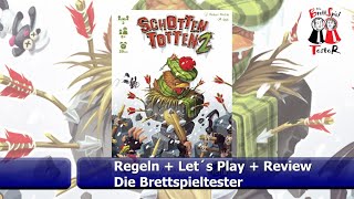 Schotten Totten 2 von Reiner Knizia Regeln  Let´s Play  Review Brettspiel  Die Brettspieltester [upl. by Kinata392]