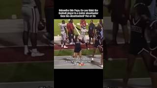 Do you believe the cheerleaders are not as good as this high school football player Yes or No wow [upl. by Ainat]