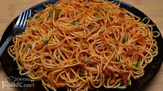 Spicy amp Tasty Noodles without Sauce and Vegetables Noodles Recipe [upl. by Nirac]