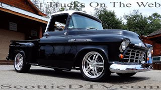 1956 Chevrolet Pickup Pro Touring 2017 Auto Crusade [upl. by Imar144]