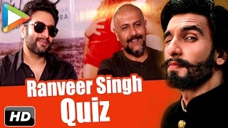 Ranveer Singh Quiz How Well Do VishalShekhar Know The POWERHOUSE Of Bollywood [upl. by Acnoib]