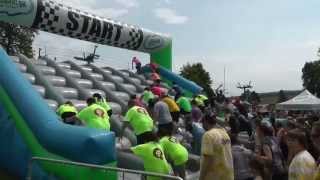 Insane Inflatable 5k Comes to Central Minnesota [upl. by Akeimat]