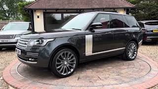 ￼ Range Rover V8 autobiography 44 for sale at Bexley car sales Dartford Kent [upl. by Fuller750]