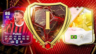 CRAZY ICON PACKED 2x RANK 1 FUT CHAMPS REWARDS 🤯 [upl. by Dasteel]