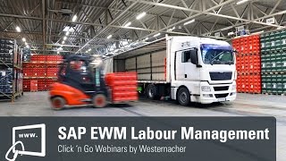 SAP Extended Warehouse Management SAP EWM Labour Management Demo [upl. by Nauj]