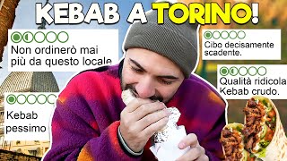 MANGIAMO il MIGLIORE e il PEGGIORE KEBAB di TORINO 🥙 [upl. by Mercola225]