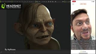 Animated Gollum made with Headshot and Live Performance using iPhone Motion Capture [upl. by Dlawso883]