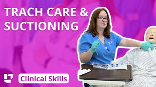 Tracheostomy Care and Suctioning  Clinical Nursing Skills LevelUpRN​ [upl. by Nniroc]