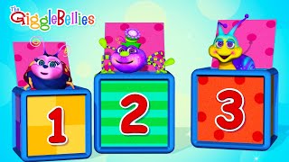 Count to 10 with the GiggleBellies  Numbers for Kids [upl. by Aile]