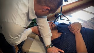 CHIROPRACTIC ASMR  FROZEN SHOULDER FULL LENGTH [upl. by Kciredes]