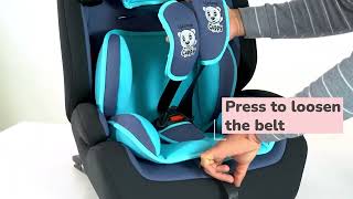 Lifelong ISOFIX Car Seat for Baby amp Kids 9 Months to 12 Years [upl. by Grof699]