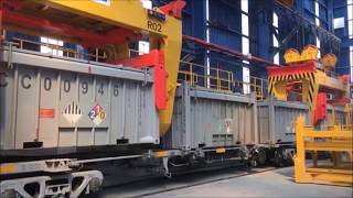 BiModal Containerised Bulk Handling exporting copper concentrate from MMG Las Bambas Peru [upl. by Aduh]