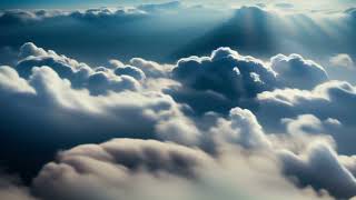 Moving AI Clouds Alongside A Dynamic Background RoyaltyFree Stock Video Footage [upl. by Jacobsohn226]