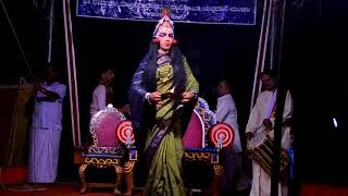 YAKSHAGANA BY DHARMASTHALA MELA 21 DHAMAYANTHI PUNASWAYAMVARA [upl. by Burkitt]