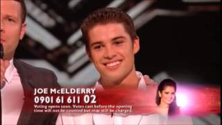 X Factor 2009 Live Show 9 Semi Finals  Joe McElderry sings ‘Shes Out Of My Life amp ‘Open Arms’ [upl. by Riggs60]