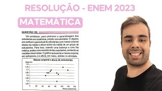 ENEM 2023  Um professor para promover a aprendizagem dos estudantes de estatística propôs uma [upl. by Akeimat]