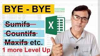 The Excel Functions Almost Everyone Overlooks  The DSUM Function Instead of SUMIFS COUNTIFS etc [upl. by Fakieh]