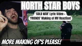 NORTH STAR BOYS  Cold War Lyrics  Friends Making Of MV Reaction [upl. by Navac]