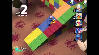 Micro Maniacs Racing PSX [upl. by Einra]