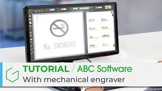 Learn stepbystep how to use ABC software on mechanical engraving machine [upl. by Meaghan]