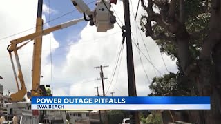 Unexpected power outages on Oahu leaves thousands of customers distressed [upl. by Aivatahs353]