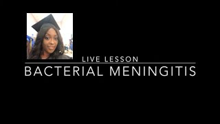 Pediatric Nursing for the patient with Bacterial Meningitis [upl. by Combe]