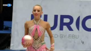 Yana Kudryavtseva Ball Final European RG Championships Vienna 2013 [upl. by Nnaitsirhc]