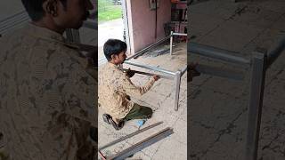 charpai easy method  charpai fixtures making  Uday fabrication work [upl. by Ainav646]