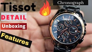 Tissot watch Unboxing In Hindi 🔥 Details and Functions Of Tissot 1853 Watch [upl. by Aelaza]