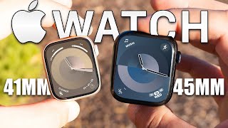 Apple Watch Series 9 41mm vs 45mm  Dont Make This Mistake [upl. by Ardeahp864]