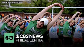 Runners volunteers in Montgomery County prepare for Broad Street remember those lost to cancer [upl. by Ithnan]