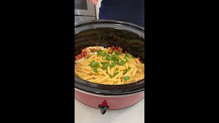 Delicious crockpot pasta dinner [upl. by Eniluap]