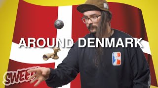 How to do AROUND DENMARK  Kendama Trick Tutorial  Sweets Kendamas [upl. by Ahon463]