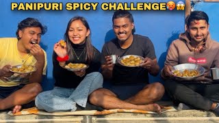 Spicy PANIPURI CHALLENGE🌶️🥵anilsunar binodbishwokarma8172 [upl. by Yrrep105]