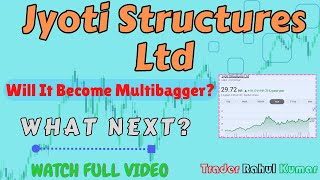 Jyoti Structures Ltd  Jyoti Structure Share Analysis  Swing Trading Stock [upl. by Fried]