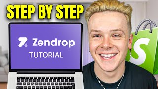 Zendrop Shopify Dropshipping Tutorial 2024 [upl. by Ikila]