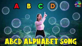 ABCD Alphabet Song  Nursery Rhymes and Kids Songs  Educational Videos for Children and Toddlers [upl. by Ellicott]