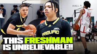 Tyran Stokes Is An ABSOLUTE FORCE 5STAR Freshman Doing EASTBAYS In Game [upl. by Early]