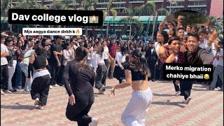 DAV COLLEGE vlog  Karwan  Bakchodi hogyi yaar🙂😂 [upl. by Anibur]