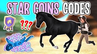 ALL NEW STAR COIN CODES amp FREE STAR RIDER amp 5 MORE CODES COMING SOON [upl. by Dollie]