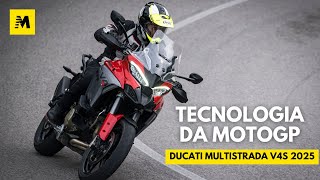 Ducati Multistrada V4 2025 la maxi enduro da MotoGP [upl. by Leroi699]