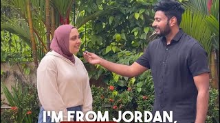 Surprising an Arab in Kerala by speaking Arabic [upl. by Akenahs276]