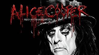 Alice Cooper  Feed my Frankenstein Lyrics [upl. by Notsud]