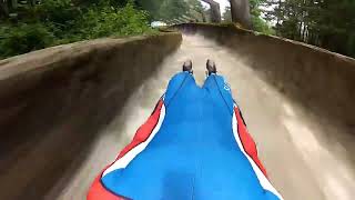 Bobsleigh run on the abandoned 1984 Sarajevo Olympics track [upl. by Yrroc492]