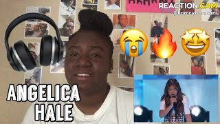 Angelica Hale quotFight Songquot GOLDEN BUZZER REACTION [upl. by Fabrianna]