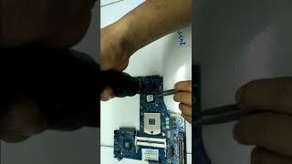 How to repair main board Hp EliteBook 8460p No display [upl. by Atsocal]